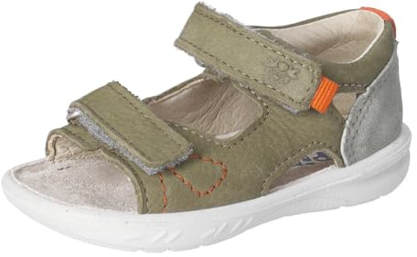 RICOSTA Sandali Claas per ragazze e ragazzi, scarpe per imparare a camminare, larghezza: media, eucalipto 530, 26 EU