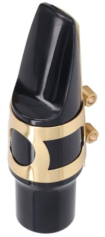 Kit per Bocchetto di Sassofono Alto, Clip Premium, Forze 2.5 Canne, Cappello di Plastica e Bocchetto, Adatti a Qualsiasi Sassofono Alto Standard di Marca