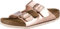 Birkenstock Arizona Kids, Birko Flor FLIP Flops, Braun (Electric Metallic Copper Electric Metallic Copper), 36 EU
