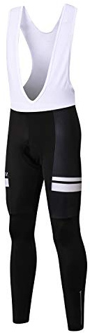 INBIKE Cyclisme Tenue Homme Pantalon Bretelle 3D Coussin Solide Combinaison Cycliste Velo VTT Bib Confort Printemps Bretelle Noir XL