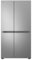 LG GSBC40PYPE - Frigorífico Side by Side, Serie 400, Linear Cooling, Multi AirFlow, Clasificación E, 641 L, Inox Antihuellas