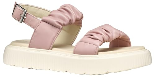 Geox - J SANDAL KODETTE GIR, Sandalia Niñas, Old Rose,