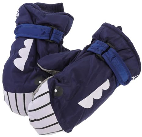 BCOATH 1paar Mädchen Skihandschuhe Und Warm Für Outdoor-Sportarten Im Winter Geeignet Für Strapazierfähiges Material Zufällige Seilfarbe