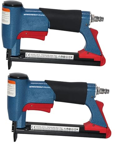 Giwnhvx 2 grapadoras neumáticas FS8016-B BEA tipo grapadora neumática para clavadora de muebles, herramienta neumática de aire