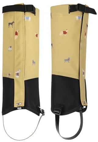 Childrens Snow Leg Gaiters, Childrens Snow Leg Gaiters for Winter Sports, Adjustable Non-Slip Protectors, Waterproof Outdoor Legs Cover, Practical Gear for Motorcycling Cycling Walking