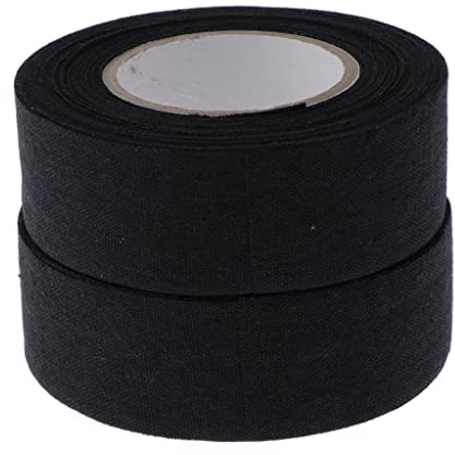 Lljsszr 2 Cinta de Hockey Cinta para Stick de Hockey Cinta Atlética Cinta para Deportes Tejido de Algodón con Fuerte Adhesión Apropiado para Jugadores