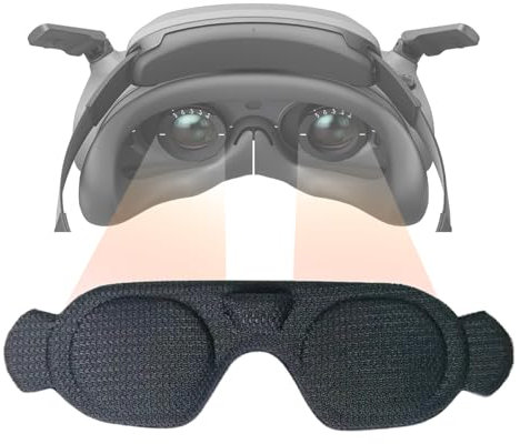 Fenmaru Schutz Foam Polster für DJI Goggles 3/Goggles 2,Schutzhülle Objektivschutz Abdeckung für DJI Avata 2/FPV/Mini 4 Pro/NEO/Mavic 3 Brille