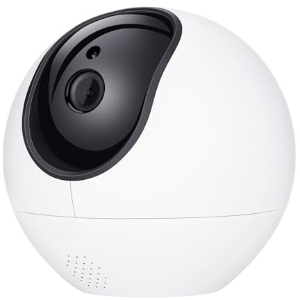 DIYTECH DIY-S990 IP-kamera, 3MP, WiFi, mänsklig upptäckt, autotracking, röklarm, babyvakt