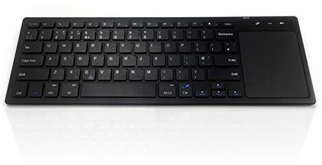 Accuratus 8000 – Bluetooth® 3.0 Wireless All in One Media Touchpad Keyboard with Gesture Controls