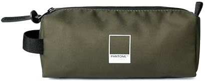 PANTONE Urban - Astuccio Scuola Ufficio Lavoro Portaoggetti 20,5x7,5x6 Poliestere, Astuccio Bambina Bambino, Ragazzi e Adulti Porta Oggetti Portapenne, Porta Cancelleria e Cartoleria, Astucci con Zip