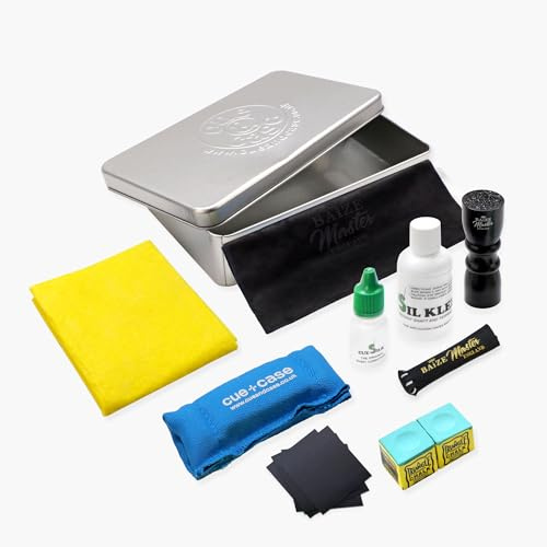 BAIZE MASTER Snooker and Pool GIFT SETS - Perfect for Cue Sports Lovers, Assorted to Suit All Levels (Shaft and Tip Care Gift Set)