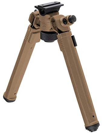 Magpul Rifle Bipod Gun Rest for Hunting and Shooting, A.R.M.S. 17S Style, Flat Dark Earth