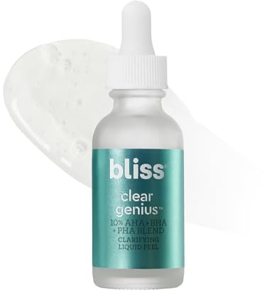 Bliss Clear Genius Clarifying Overnight Liquid Peel - 1 Fl Oz - Skin-Loving