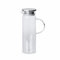 LACOR - 61952 - Jarra de Vidrio Borosilicato- Tapa Acero Inoxidable - Filtro Colador - Perfecta para el Agua, Limonada, café helado, té - Apta para el Lavavajillas - 1,7L.