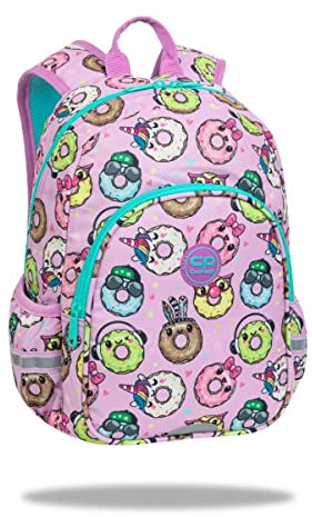 Coolpack F049665, Schulrucksack TOBY HAPPY DONUTS, Pink
