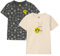Borussia Dortmund Unisex Baby BVB Set Print T-Shirt, Beige, 86-92 EU