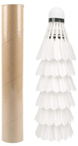 SXCCNW 6 Pcs Shuttlecocks Badminton, Professional Duck Feather Badminton