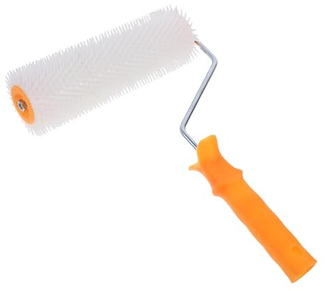 Veemoon Rodillo De Púas Autonivelante Para Pintura De Superficies Rodillo Para Eliminación De Burbujas y Acabado Suave De Altura De