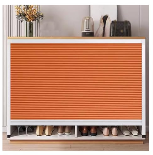 MZZKFC Falttüren 30 40 50 60 70 80 90 IN Ausziehbare Waben-Falttür, Kein Orbit Falt-Schiebefenster Kein Bohren, Akkordeon-Türen Für Schuhschrank/Garderobe(80X200CM/32X79IN)