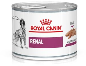 Royal Canin Veterinary Renal | 12 x 200 g | Aliment diététique entièrement Naturel pour Chiens Adultes | Peut Aider la Fonction rénale en Cas d'insuffisance rénale Chronique | Mousse