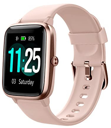 ASIAMENG Smartwatch Bluetooth per Android iOS Podometro Sport Cardiofrequenzimetro Tracker attività Intelligente Impermeabile IP68 Mestruale Musica Controllo