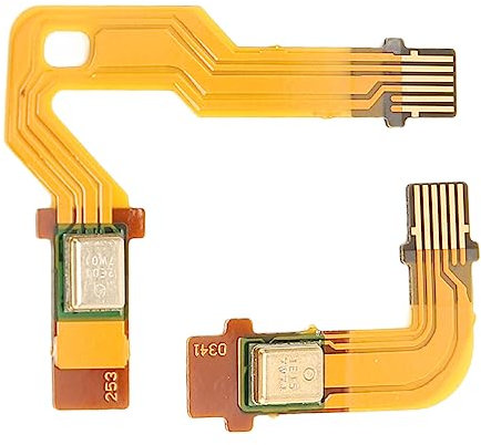 Manette Microphone Câble Flexible Poignée de Remplacement Câble Ruban Micro Interne avec Haut-Parleur L R Câble de Connecteur pour Poignée de Console de Jeu
