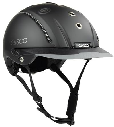 Casco Reithelm MISTRALL Prime Black, Größe:M