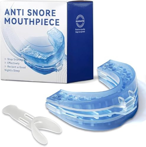 Férula Dental Bruxismo, protector dental moldeable para dormir, Diseño Transpirable Inmediato, Para No Roncar De Noche, Reutilizable, Modelo Universal Unisex