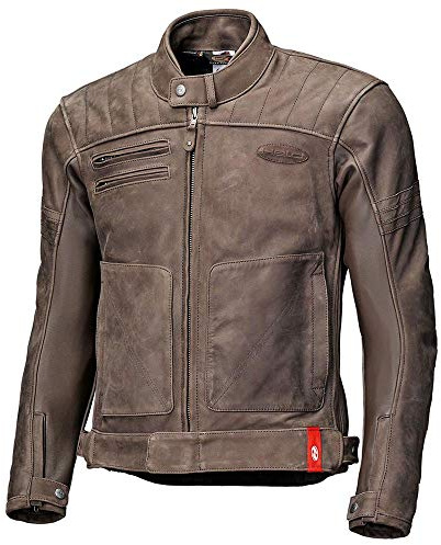 Held Hot Rock Motorrad Lederjacke, braun, 58