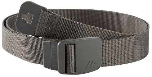 Maier Sports Eco Belt, Gürtel, Bequemer Outdoorgürtel mit Kunststoffschließe für Männer und Frauen, Extrem leicht, Stufenlos verstellbar, Perfekter Sitz