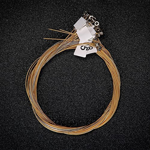 DONGSHUAI EIN Set mit 7 Lyra-Harfensaiten, Ersatz-Metallsaiten für Lyra-Harfe,16string