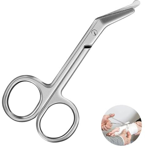 Verbandschere, Verbandsschere Pflege, Klemme Krankenschwester, Chirurgische Schere, Edelstahl Rostfrei, Für Medizinische Kisten Für ärzte Oder Krankenschwestern (11cm)