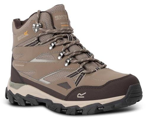 Regatta Women's Holcombe III Walking Shoes Water Resistant Padded Durable Hiking Footwear