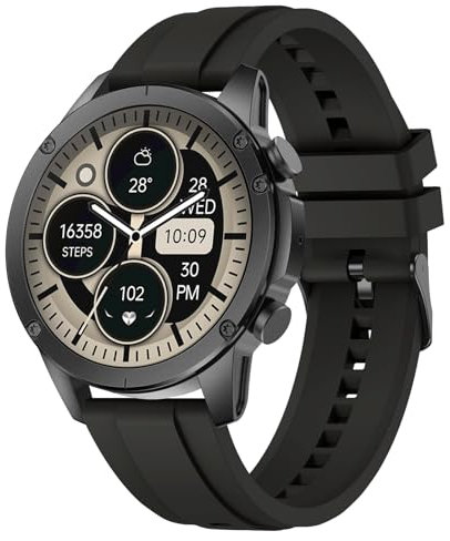 Smart Watch (Answer/Dial Call), Fitness Tracker with 1.43 AMOLED Touch Display, 123 Sport Modes Smartwatch with Heart Rate Blood Oxygen and Sleep Monitor, IP68 Waterproof Smart Watches for Men Women