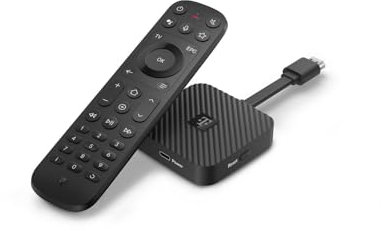 MagentaTV Stick 2. Gen. | Fernsehen & Streaming über WLAN I MagentaTV mit 160 HD-Sendern, 4K UHD, HDR, live & zeitversetzt | Streaming-Dienste (Netflix, Disney+, RTL+, DAZN, Wow) & Google Play Store