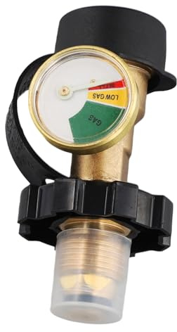 Bloepum High Low Gas Pressure Gauge Level Indicator Pol Propane Lpg Bottle Cylinde Outdoor Gas Tank Adapter