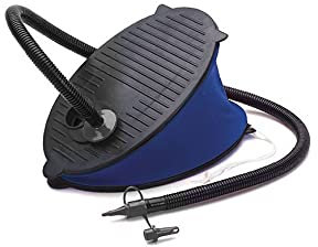 Brunelli Fußpumpe Luftpumpe Blasebalg Mehrfarbig