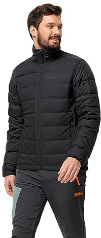 Jack Wolfskin Herren Ather Down Jkt M Rds Daunenjacke, Schwarz, M EU