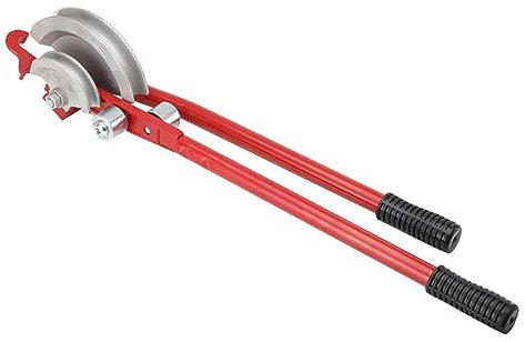 SUDEG 2 in 1 Rohrbieger-Set, 180 ° Manuelle Rohrbiegemaschine Rohrbiegewerkzeug Kupferrohr-Biegewerkzeuge für Rohre aus Kupfer, Messing,15–22 mm