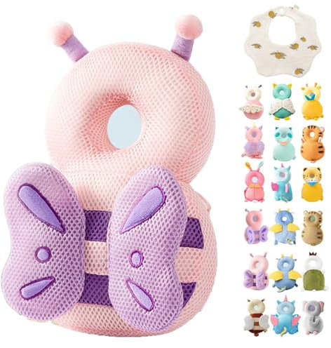 Halo Guard for Baby, Haloguard Pillow for Baby, Haloguard, Baby Backpack Head Protection Pillow, Adjustable Baby Head Protection Backpack (B-A)