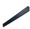 Vollgummi-Bordsteinrampen, Türschwellenrampen, Rollstuhlrampen, Robust Und Langlebig, Geeignet for Stufen, Garageneingänge Und Türen (CH : 100x6x2cm)