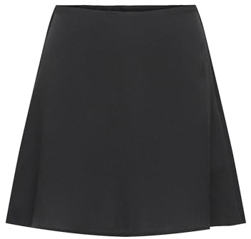 ONLY Onlnova Life Elite Jean Skort, Svart, S Dam, Svart, S