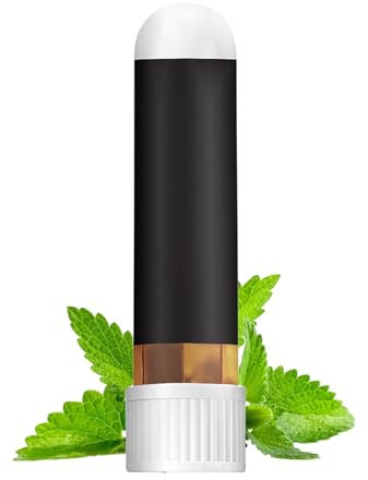 Bastone nasale naturale per aromaterapia per la cura del corpo, aumenta la vitalità, allevia il disagio, inalazione delicata, 1,8 ml per una migliore respirazione e pulizia del naso