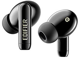 EDIFIER TWS330 NB Bluetooth Earbuds - Kabellose Stereo-Kopfhörer mit aktiver Geräuschunterdrückung, Staub- und spritzwassergeschützt(IP54), schwarz