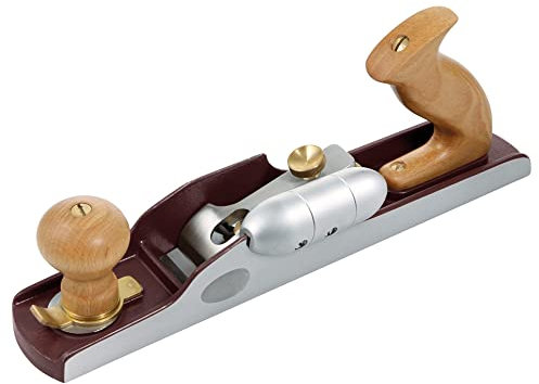 DICTUM® Langer Flachwinkel-Schlichthobel Nr. 62, mit Hot Dog links, HSS-Eisen