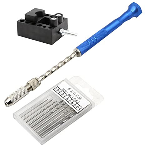 VILLFUL 1 Satz Handbohrmaschine Mini-drehwerkzeug Elektrowerkzeug Stanzwerkzeug Multitools Schlagwerkzeug Multifunktionswerkzeug Bohren Nussbaum Stahl Schlagloch Rotieren