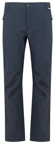 Regatta Geo II Pantalon de Marche Softshell pour Homme Bleu Marine, Bleu Marine, 34 W