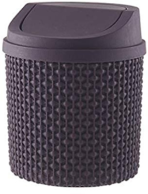 Paper Bins 2Pcs Bedroom Bedside Mini Waste Trash Bin Kitchen Garbage Box Table Dustbin Sundries Storage Box