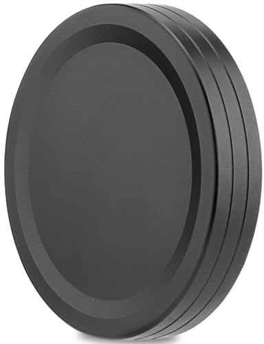 Metalllinsskydd för Fuji Instax Mini Evo kameratillbehör objektivskydd, svart Haoge Cap-EVOB