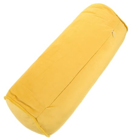 STOBAZA Almohada Cervical Cilíndrica Cojín De Espalda Almohada Lumbar para Silla con Funda Suave Soporte Lumbar Al Dormir Cervical